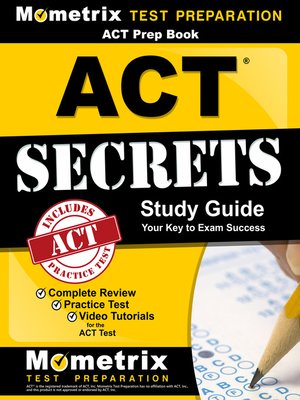 cover image of ACT Prep Book: ACT Secrets Study Guide